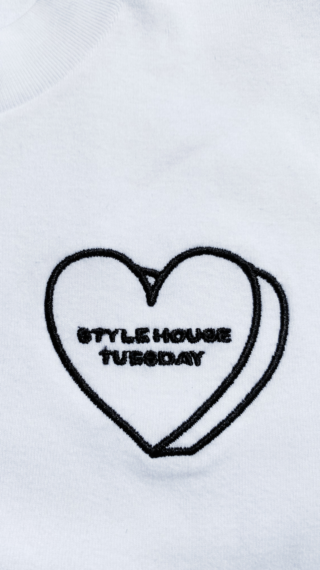 Style House Tuesday Mock Tee - White